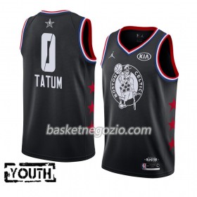 Canotte Bambino Boston Celtics Jayson Tatum 0 2019 All-Star Jordan Brand Nero Swingman